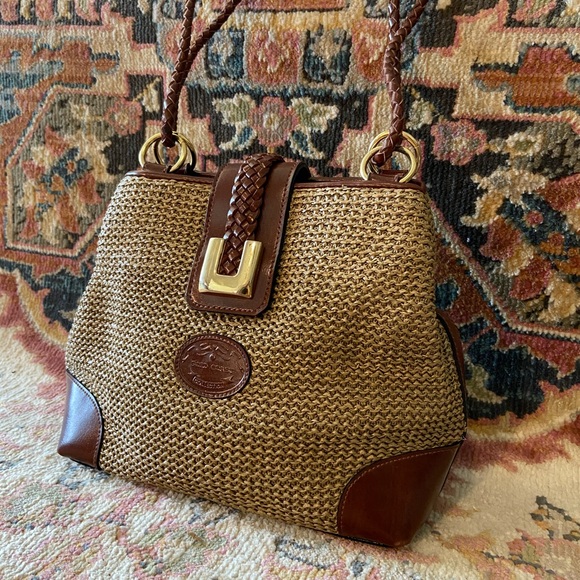 Gold Coast Bags Vintage Woven Gold Coast Handbag Shoulder Bag